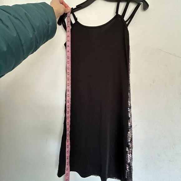 5th Culture Sparkle Sequin Sleeveless Mini Cocktail Party Dress Size Small - Picture 7 of 11